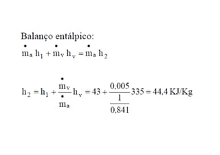 07 exercícios de psicrometria