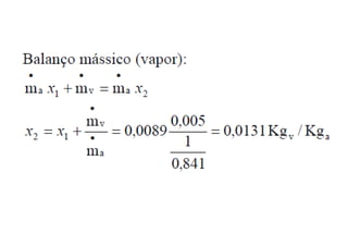07 exercícios de psicrometria