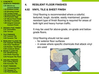07-FINISHES for all building types (architectural).ppt