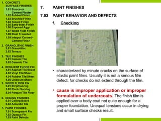 07-FINISHES for all building types (architectural).ppt