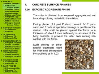 07-FINISHES for all building types (architectural).ppt