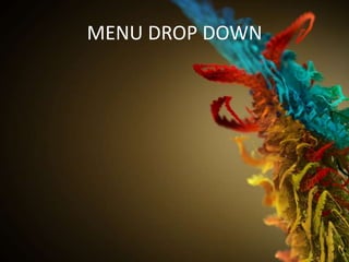 MENU DROP DOWN
 