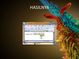 HASILNYA
 