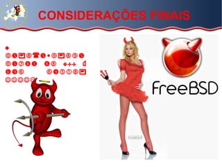 CONSIDERAÇÕES FINAIS  