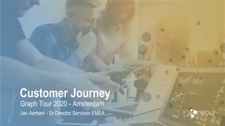Customer Journey
Graph Tour 2020 - Amsterdam
Jan Aertsen - Sr Director Services EMEA
1
 