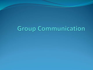 07-Group communication.ppt