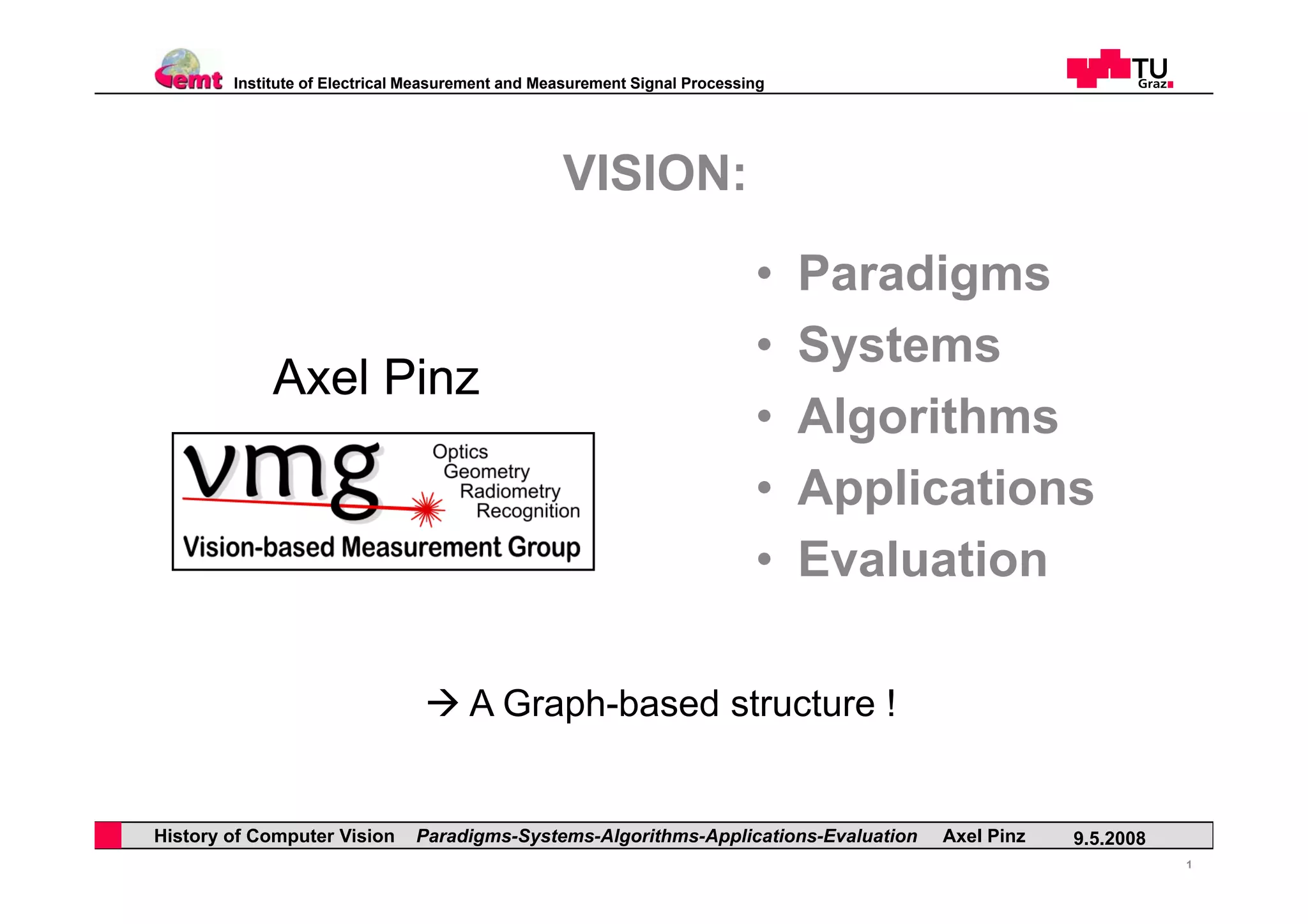 07 history of cv vision paradigms - system - algorithms - applications ...