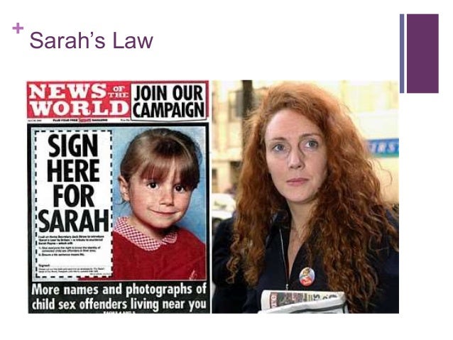sarah's law case study