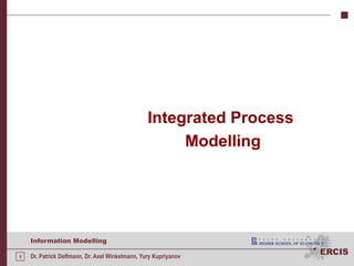 Integrated Process Modelling 