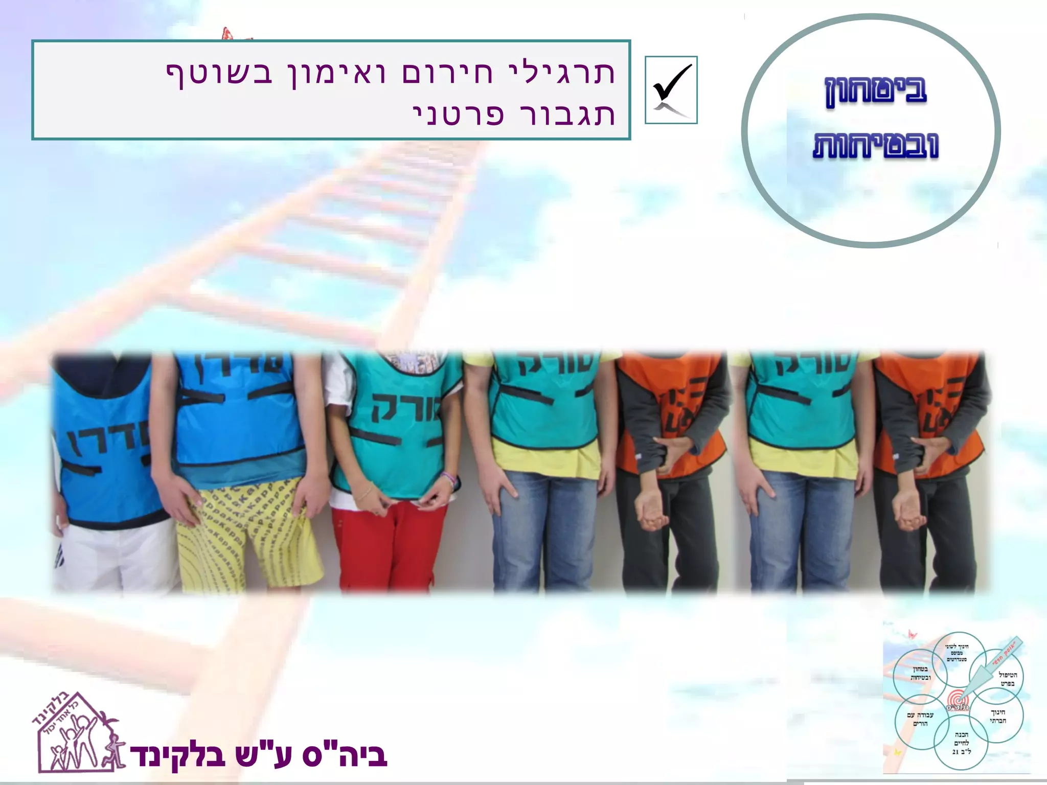 ‫תרגילי חירום ואימון בשוטף‬
             ‫תגבור פרטני‬
 