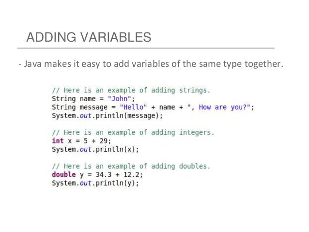 07 java variables