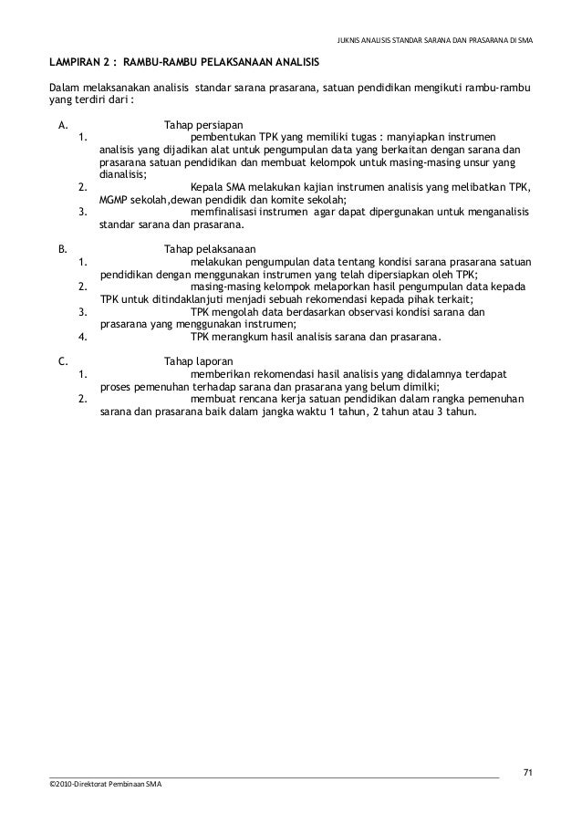07 Juknis Analisis Standar Sarana Dan Prasarana Isi Revisi 0104