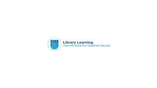 Library Learning Digital Support for First Years: Sarah Anne Kennedy, DIT