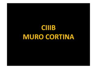 CIIIB
MURO CORTINA
 