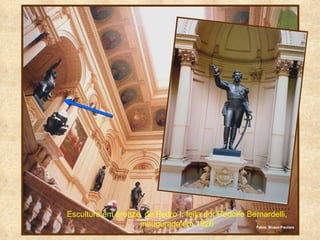 Escultura em bronze, de Pedro I, feita por Rodolfo Bernardelli, inaugurada em 1926 Fotos: Museu Paulista 
