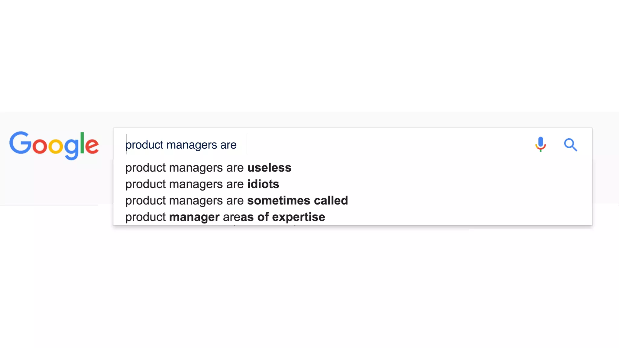 product managers are
 
