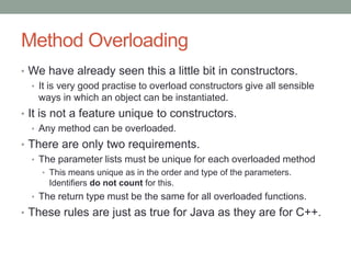 2CPP08 - Overloading and Overriding | PPT