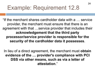 Presentation Pci-dss compliance on the cloud | PPTX