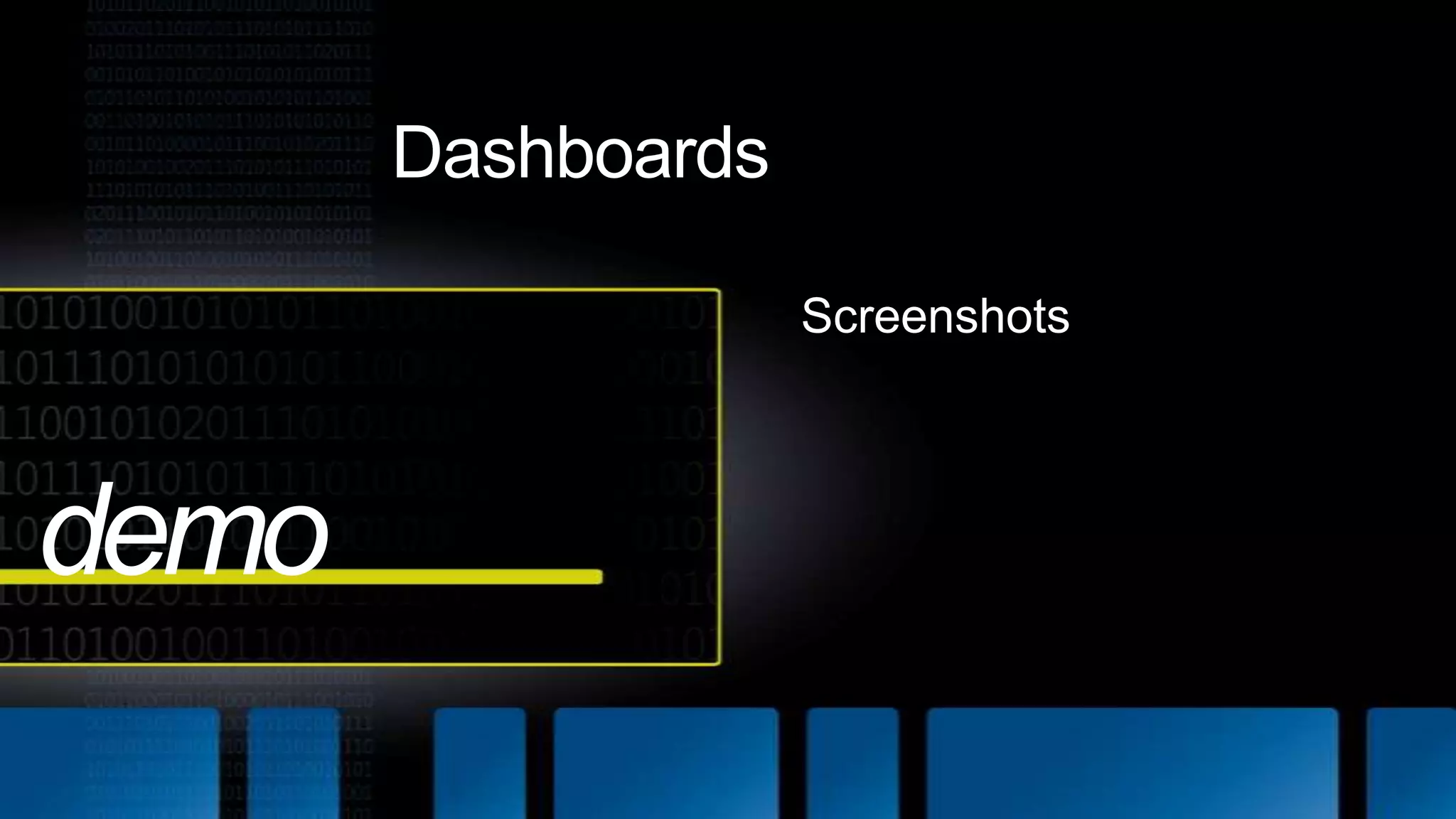 DashboardsScreenshotsdemo