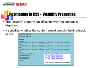 07. session 07 adv css properties | PPT | Web Design and HTML | Internet