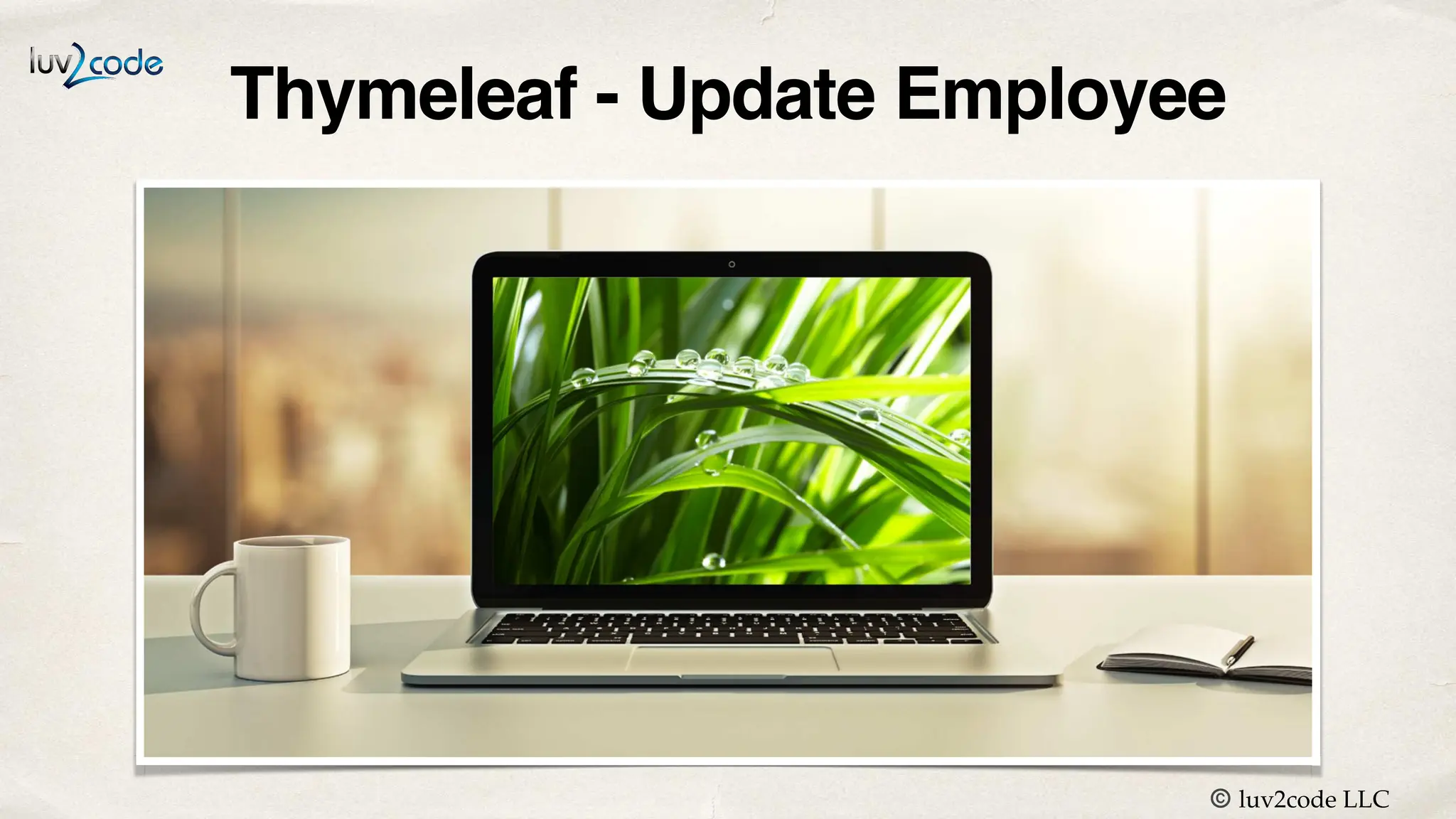 © luv2code LLC Date Thymeleaf - Update Employee 