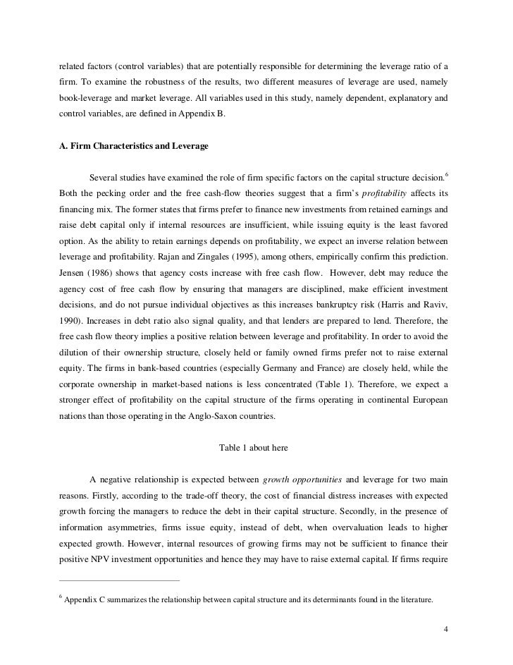 Criminal behavior master thesis