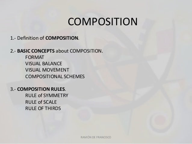 what is definition of picture composition
