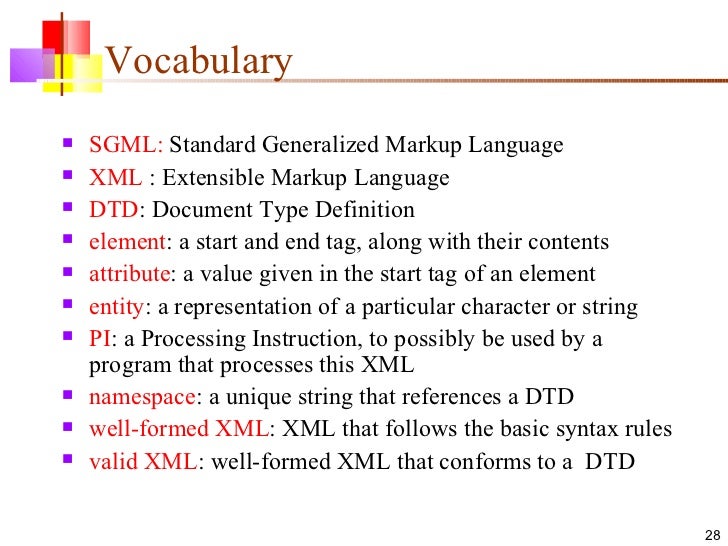 eXtensible Markup Language (By Dr.Hatem Mohamed)