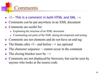 Introduction to xml | PPT