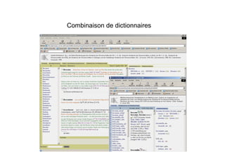 Combinaison de dictionnaires
 