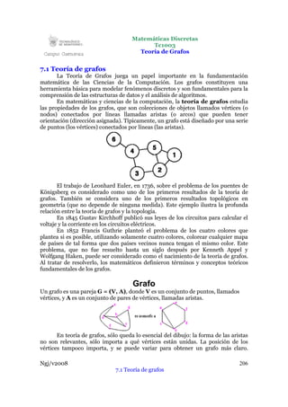 Teoría de Grafos. | PDF