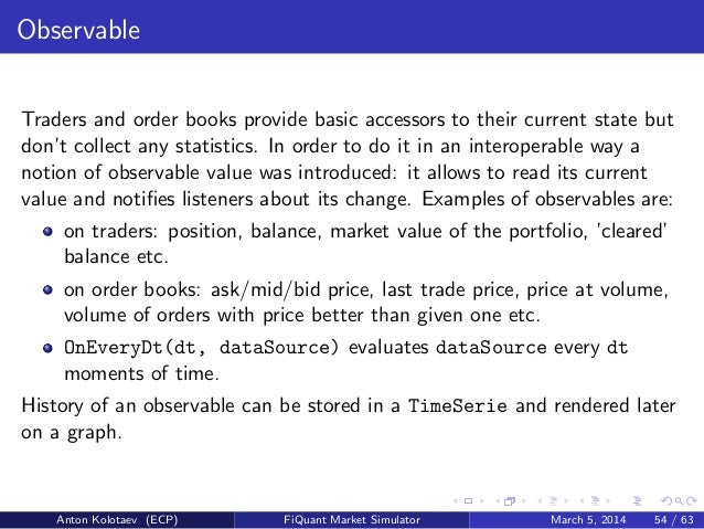 Market microstructure trading strategies