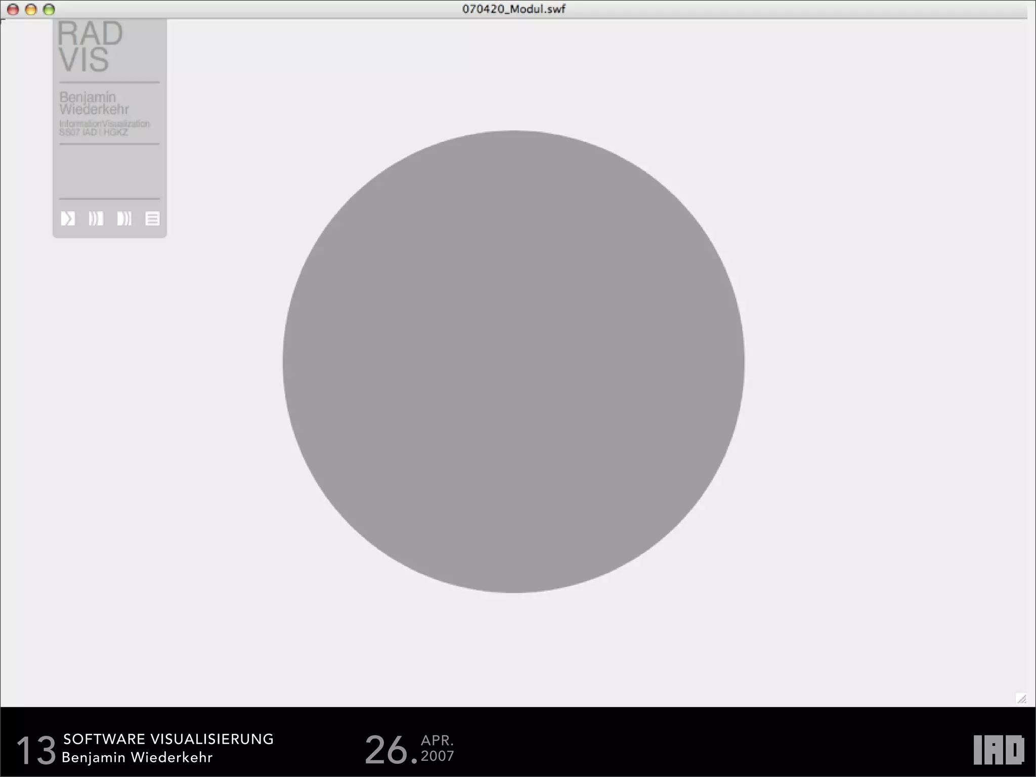 Softare Visualisierung Documentation