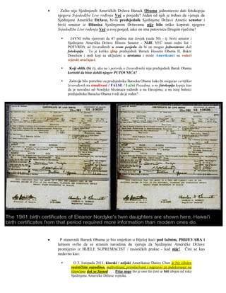     Zašto nije Sjedinjenih Američkih Država Barack Obama jednostavno dati fotokopiju
    njegove Svjedodžbe Live rođenja Već u posjedu? Jedan od njih je trebao da vjeruju da
    Sjedinjene Američke Države, bivši predsjednik Sjedinjene Države Americ senator i
    bivši senator iz Illinoisa Sjedinjenim Državama nije bilo teško kopirati njegove
    Svjedodžbe Live rođenja Već u svoj posjed, iako on ima putovnicu Drugim riječima!

          JAVNI treba vjerovati da 47 godina star čovjek (sada 50) - tj. bivši senator i
         Sjedinjene Američke Države Illinois Senator - NIJE VEĆ imati rodni list /
         POTVRDA od živorođenih u svom posjedu da bi on mogao jednostavno dali
         fotokopiju . To je koliko glup predsjednik Barack Hussein Obama II, Baker
         Donelson i onih koji su uključeni u urotama i misle Amerikanci su vodeći
         svjetski stručnjaci.

         Koji oblik (S) (tj. ako ne i potvrda o živorođenih) nije predsjednik Barak Obama
         koristiti da biste dobili njegov PUTOVNICA?

         Zašto je bilo potrebno za predsjednika Baracka Obame kako bi osigurao certifikat
         živorođenih na simulirani / FALSE / Lažni Pozadina, a ne fotokopija kopija kao
         da je navodno od Nordyke blizanaca rođenih u na Havajima, a na istoj bolnici
         predsjednika Baracka Obame tvrdi da je rođen?




    P stanovnik Barack Obama je bio smješten u Bijeloj kući pod lažnim, PRIJEVARA i
    lažnom svrhe da se stranim narodima da vjeruju da Sjedinjene Američke Države
    promijenio iz BIJELE SUPREMACIST / rasističkih prakse - kad nije! Čini se kao
    nedavno kao:

            O 3. listopada 2011, kineski / azijski Amerikanac Danny Chen je bio izložen
           rasističkim napadima, maltretirani, premlaćivani i napravio za indeksiranje na
           šljunčana dok se Stoned . . . Prije nego što je ono što čini se biti ubijen od ruke
           Sjedinjene Američke Države vojnika.
 