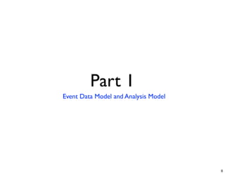Part 1
Event Data Model and Analysis Model




                                      6
 