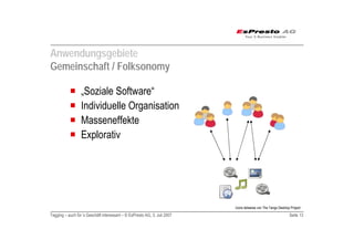 Tagging auch für das Geschäft interessant