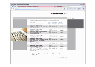 Tagging auch für das Geschäft interessant