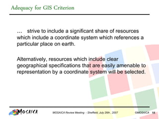 070726 Mosaica Content Selection Wp1