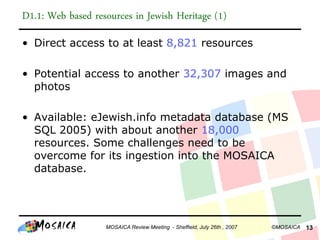 070726 Mosaica Content Selection Wp1