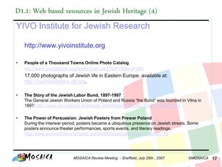 070726 Mosaica Content Selection Wp1