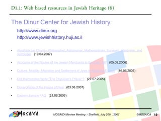 070726 Mosaica Content Selection Wp1