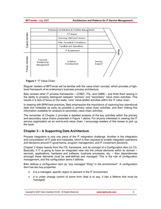07 07 Br Architecture Patterns For Itsm Betz Final