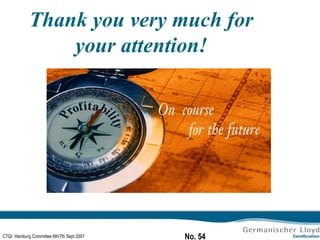 Thank you very much for your attention! 