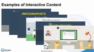 Examples of Interactive Content
 