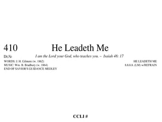 Slide 0410-00-00 CCLI #  