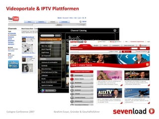Videoportale & IPTV Plattformen 
