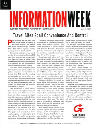 InformationWeek article