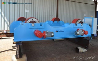 100 ton rotator for Al Shabia Engineering 