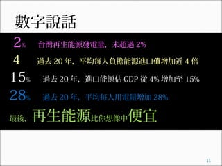 fԒ
2% ̨Դlδ^ 2%
4  ^ȥ 20 ꣬ƽÿؓԴM ӽֵ 4 
15% ^ȥ 20 ꣬MԴ GDP  4%  15%
28% ^ȥ 20 ꣬ƽÿ 28%
ᣬԴб
11
 