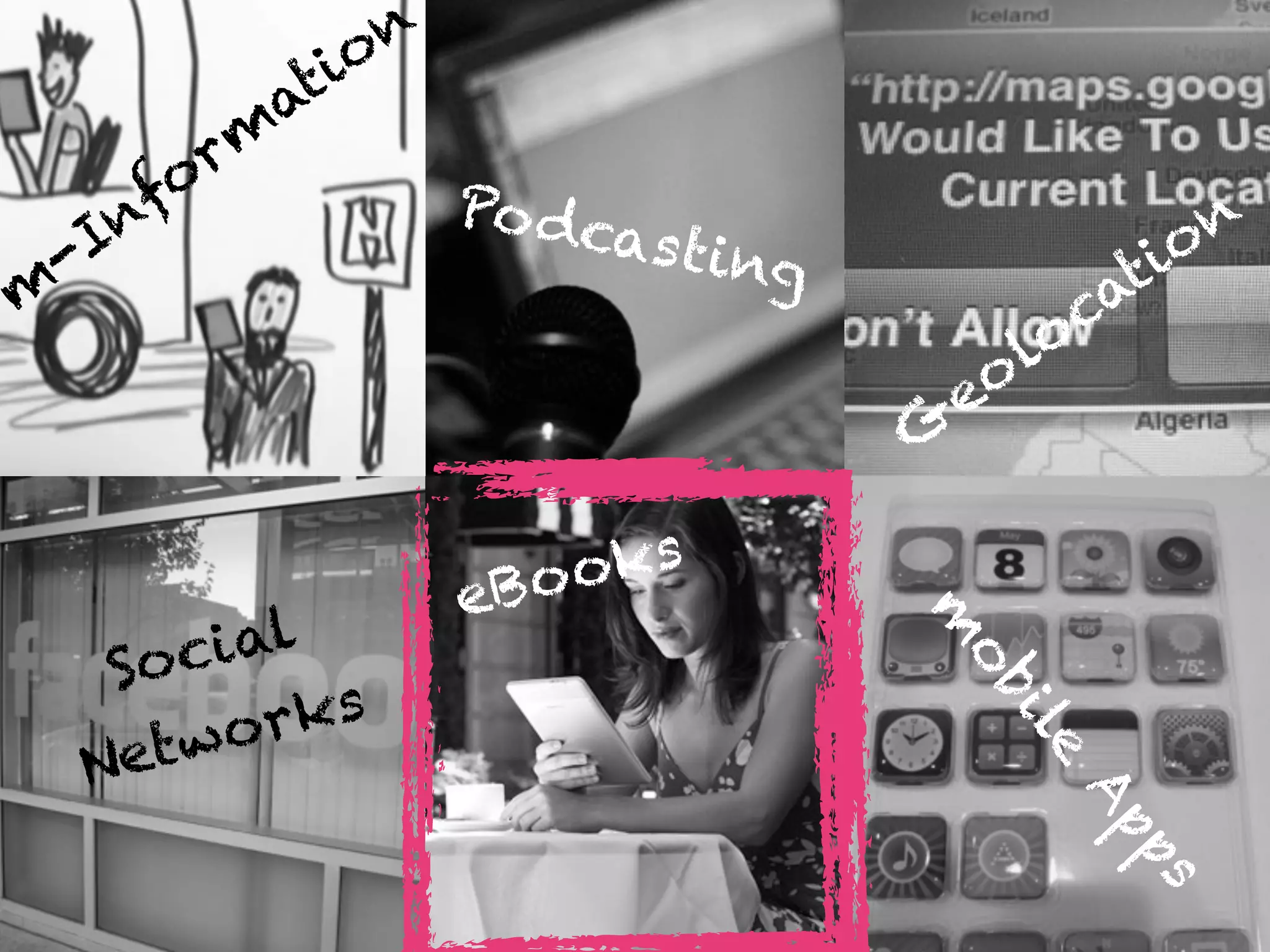 o n
          ti
Step towards digital
         a
      rm
   lecture room
     fo          Po dc                                n
   In                 a   s ting                    o
m
 -                                             ti
                                             ca
                                          lo
                                       eo
                                   G

                 eB o oks
       ial



                                   m
   So c



                                   ob
    tw o rks



                                        il
  Ne



                                          e
                                            Ap
                                              ps
 